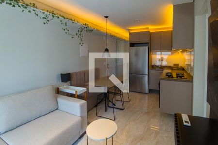 Sala de apartamento para alugar com 2 quartos, 50m² em Pompeia, São Paulo