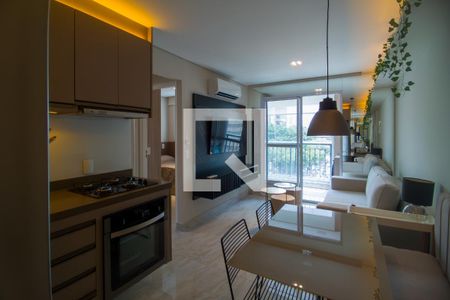 Sala de apartamento para alugar com 2 quartos, 50m² em Pompeia, São Paulo