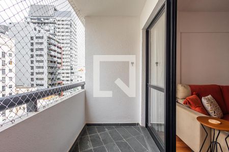 Varanda de apartamento à venda com 1 quarto, 65m² em Pinheiros, São Paulo