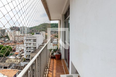 Varanda da Sala de apartamento à venda com 2 quartos, 68m² em Vila Isabel, Rio de Janeiro