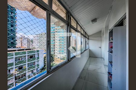 Sacada de apartamento para alugar com 2 quartos, 120m² em Vila Alzira, Guarujá