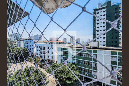 Vista da Sacada de apartamento para alugar com 2 quartos, 120m² em Vila Alzira, Guarujá