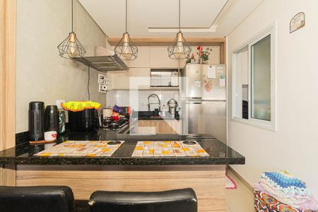 Sala e Cozinha de apartamento à venda com 1 quarto, 30m² em Vila Constança, São Paulo