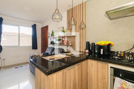 Sala e Cozinha de apartamento à venda com 1 quarto, 30m² em Vila Constança, São Paulo