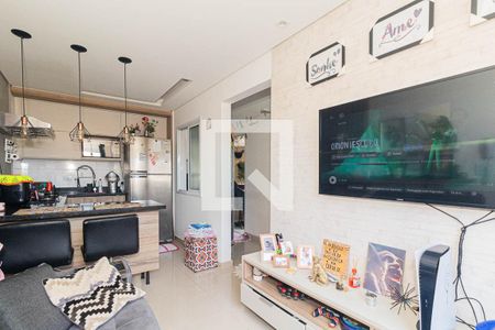 Sala e Cozinha de apartamento à venda com 1 quarto, 30m² em Vila Constança, São Paulo