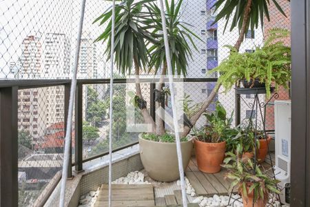 Sacada de apartamento para alugar com 3 quartos, 180m² em Perdizes, São Paulo