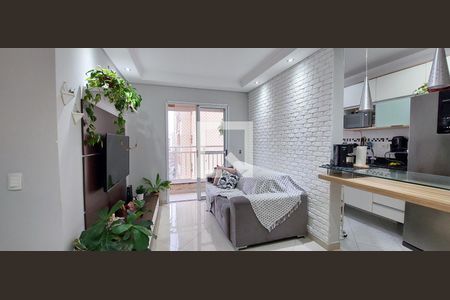 Sala de apartamento para alugar com 2 quartos, 50m² em Vila America, Santo André
