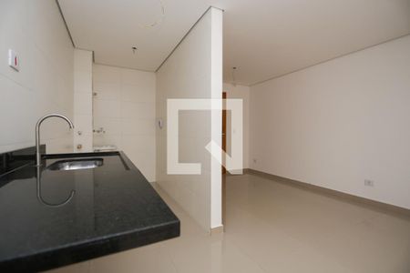 Studio para alugar com 32m², 1 quarto e sem vaga Studio para alugar com 32m², 1 quarto e sem vagaCozinha e área de serviço