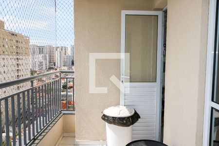 Varanda da Sala de apartamento à venda com 3 quartos, 185m² em Osvaldo Cruz, São Caetano do Sul