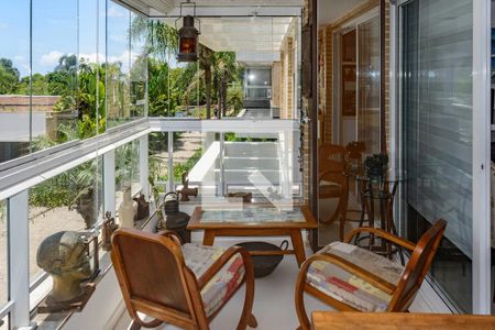 Varanda Gourmet de apartamento para alugar com 3 quartos, 98m² em Campeche, Florianópolis