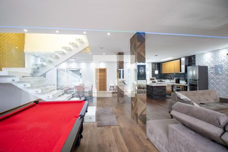 Sala de casa de condomínio para alugar com 3 quartos, 300m² em Cidade Industrial de Curitiba, Curitiba