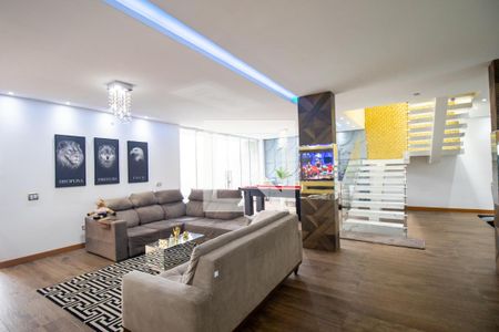 Sala de casa de condomínio para alugar com 3 quartos, 300m² em Cidade Industrial de Curitiba, Curitiba