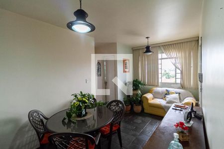 Sala  de apartamento à venda com 2 quartos, 49m² em Europa, Belo Horizonte
