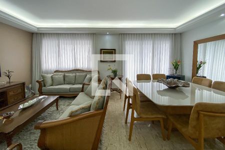 Sala de apartamento para alugar com 4 quartos, 182m² em Santo Agostinho, Belo Horizonte