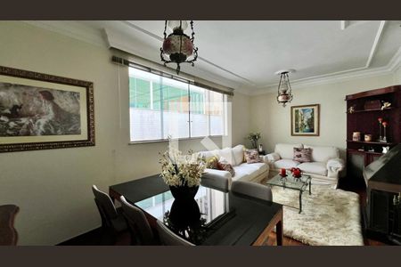 sala  de apartamento à venda com 3 quartos, 100m² em Luxemburgo, Belo Horizonte