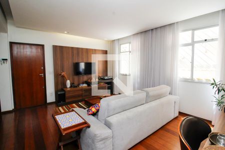 Sala de apartamento à venda com 3 quartos, 109m² em Cidade Nova, Belo Horizonte