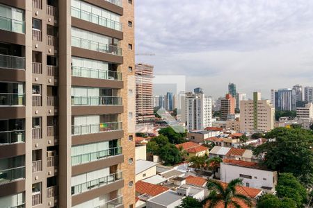 Sala - Vista de apartamento para alugar com 2 quartos, 68m² em Jardim das Acacias, São Paulo