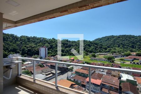 Sacada de apartamento para alugar com 2 quartos, 65m² em Canto do Forte, Praia Grande