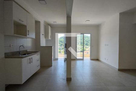 Sala/cozinha de apartamento para alugar com 2 quartos, 65m² em Canto do Forte, Praia Grande