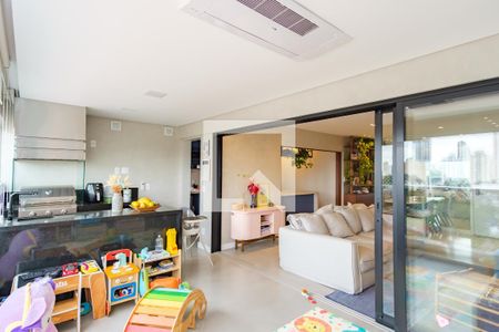 Sala varanda de apartamento para alugar com 2 quartos, 105m² em Cidade Mãe do Céu, São Paulo