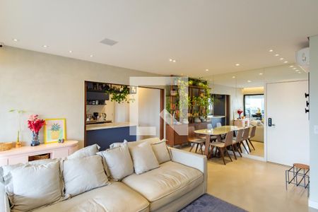 Sala de apartamento para alugar com 2 quartos, 105m² em Cidade Mãe do Céu, São Paulo