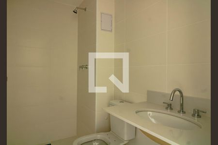 Banheiro de kitnet/studio para alugar com 1 quarto, 25m² em Vila Clementino, São Paulo