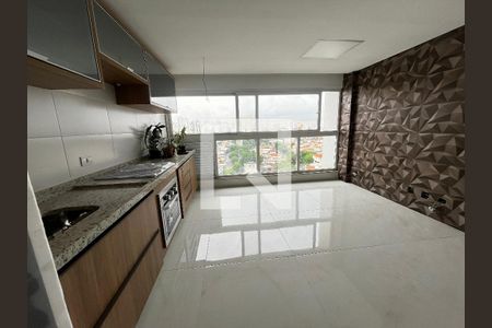 Cozinha e Área de Serviço de apartamento para alugar com 2 quartos, 41m² em Jardim Paraíso, São Paulo