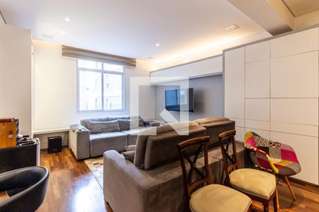 Sala de apartamento para alugar com 3 quartos, 131m² em Santa Cecilia, São Paulo