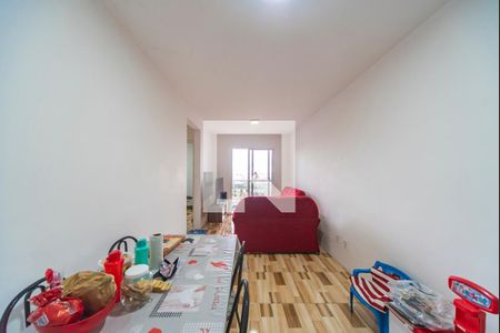 Sala de apartamento para alugar com 2 quartos, 56m² em Jardim Cristiane, Santo André