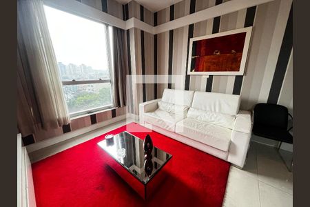 Sala de apartamento para alugar com 1 quarto, 52m² em Carandiru, São Paulo