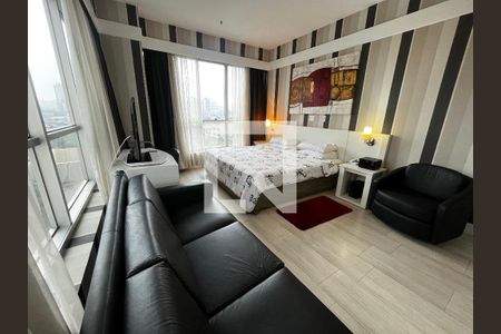 Quarto de apartamento para alugar com 1 quarto, 52m² em Carandiru, São Paulo