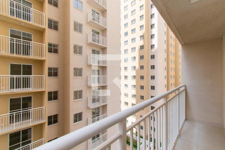 Varanda da Sala de apartamento à venda com 1 quarto, 33m² em Vila Ema, São Paulo