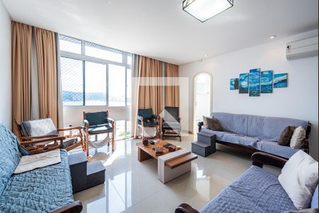 Sala de apartamento para alugar com 3 quartos, 195m² em José Menino, Santos