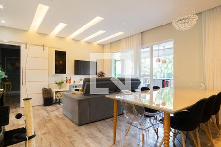 Sala de apartamento à venda com 3 quartos, 116m² em Baeta Neves, São Bernardo do Campo