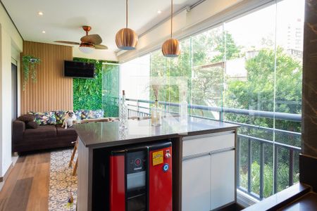 Sacada  de apartamento à venda com 3 quartos, 116m² em Baeta Neves, São Bernardo do Campo