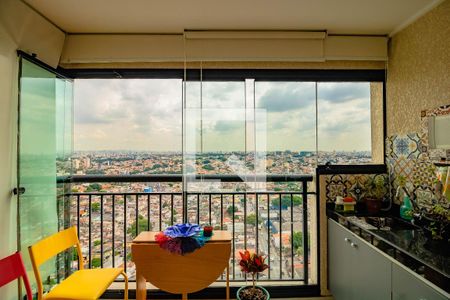 Varanda  de apartamento à venda com 2 quartos, 69m² em Vila Mascote, São Paulo