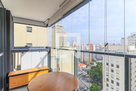 Studio para alugar com 31m², 1 quarto e sem vaga Studio para alugar com 31m², 1 quarto e sem vagaVaranda