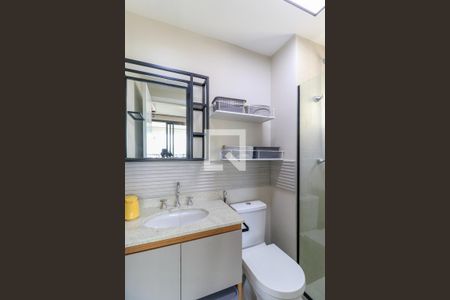 Studio para alugar com 31m², 1 quarto e sem vaga Studio para alugar com 31m², 1 quarto e sem vagaBanheiro