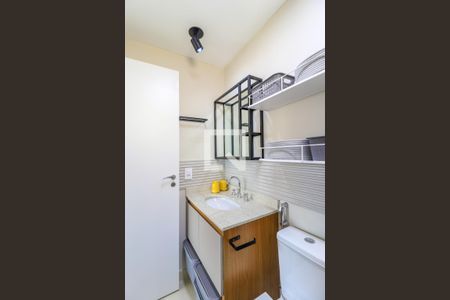 Studio para alugar com 31m², 1 quarto e sem vaga Studio para alugar com 31m², 1 quarto e sem vagaBanheiro