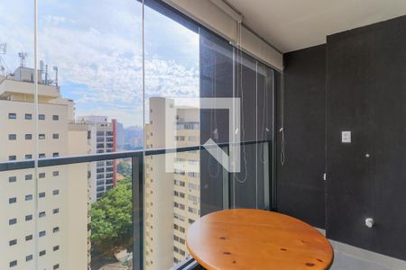 Studio para alugar com 31m², 1 quarto e sem vaga Studio para alugar com 31m², 1 quarto e sem vagaVaranda
