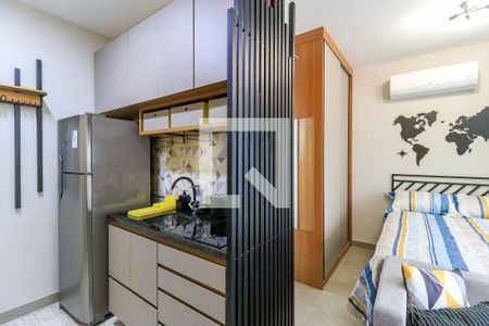 Studio para alugar com 31m², 1 quarto e sem vaga Studio para alugar com 31m², 1 quarto e sem vagaCozinha
