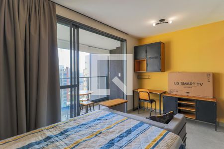 Sala/Quarto de kitnet/studio para alugar com 1 quarto, 31m² em Campo Belo, São Paulo