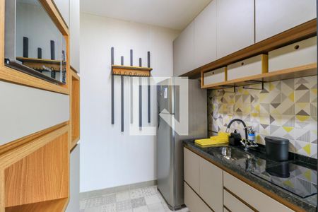 Studio para alugar com 31m², 1 quarto e sem vaga Studio para alugar com 31m², 1 quarto e sem vagaCozinha
