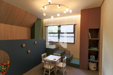 Studio para alugar com 31m², 1 quarto e sem vaga Studio para alugar com 31m², 1 quarto e sem vagaÁrea comum - Brinquedoteca