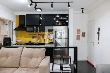 Sala/Cozinha de apartamento à venda com 2 quartos, 61m² em Boa Vista, São Caetano do Sul
