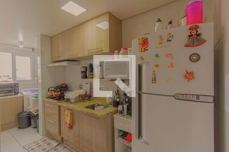Cozinha e Área de Serviço de apartamento à venda com 3 quartos, 70m² em Marechal Rondon, Canoas