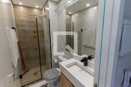 Banheiro de apartamento para alugar com 2 quartos, 36m² em Paraisópolis, São Paulo