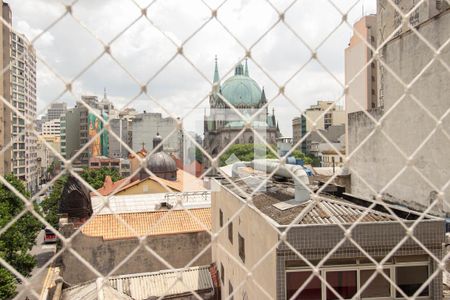 Sala/Quarto - Vista de apartamento à venda com 1 quarto, 32m² em Centro, São Paulo