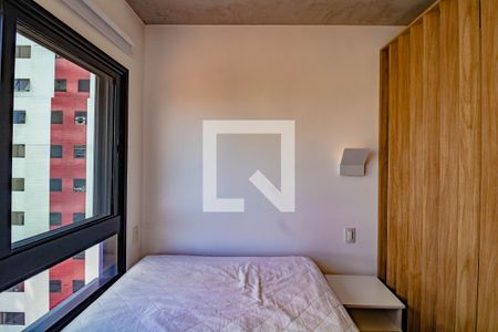 Quarto de apartamento à venda com 1 quarto, 27m² em Mirandópolis, São Paulo