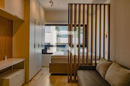 Sala/ Quarto de apartamento à venda com 1 quarto, 27m² em Mirandópolis, São Paulo